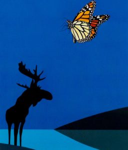 Charles Pachter art Moose