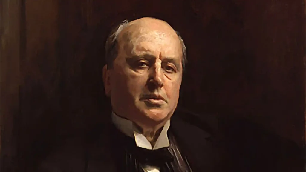 Painted portrait of Henry James